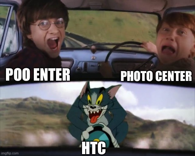 Tom chasing Harry and Ron Weasly | POO ENTER PHOTO CENTER HTC | image tagged in tom chasing harry and ron weasly | made w/ Imgflip meme maker
