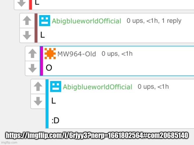 Ok | https://imgflip.com/i/6rjyy3?nerp=1661802564#com20685140 | image tagged in imgflip | made w/ Imgflip meme maker