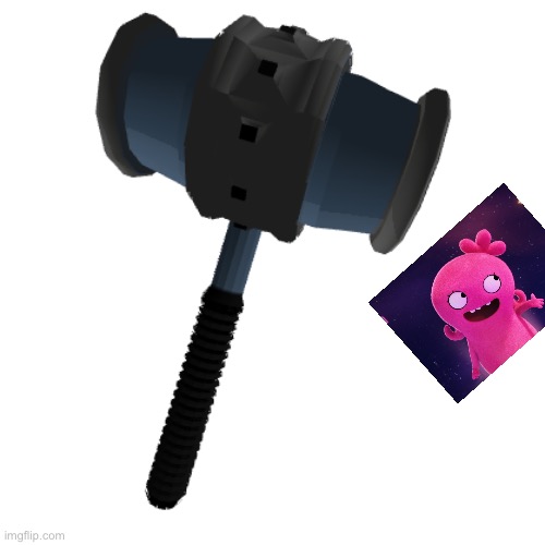 (I’m hitting moxy with the ban hammer that was made by blue) | image tagged in ban hammer | made w/ Imgflip meme maker