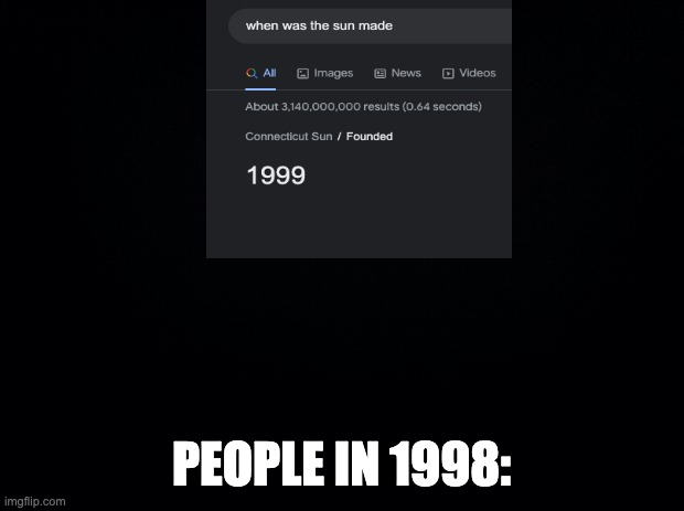 epik | PEOPLE IN 1998: | image tagged in black background | made w/ Imgflip meme maker