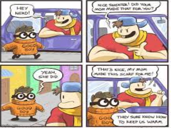 best frens | image tagged in nerd and jock,comics,wholesome | made w/ Imgflip meme maker