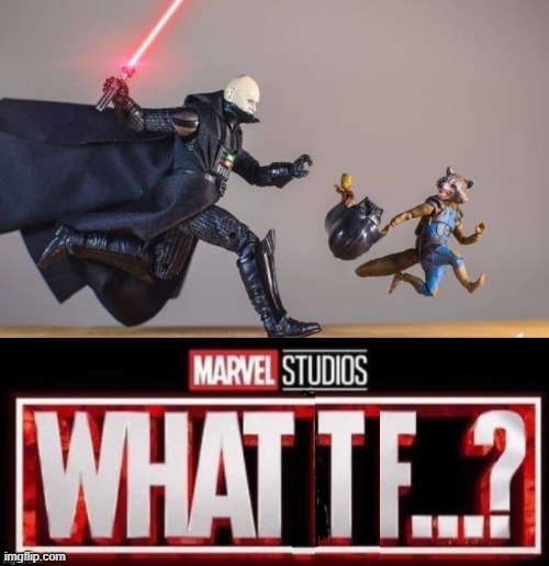 Gettin' Multiverse with it! | image tagged in marvel,marvel cinematic universe,disney plus,funny memes,star wars,darth vader | made w/ Imgflip meme maker