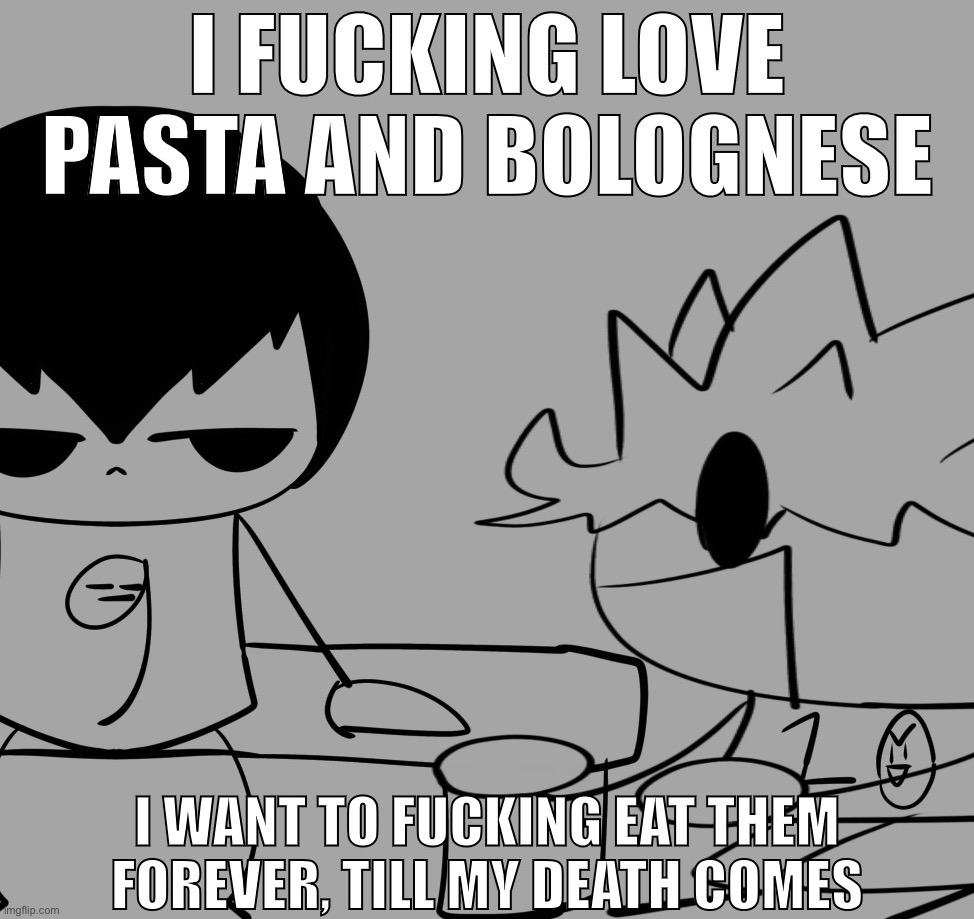 Pasta and Bolognese | made w/ Imgflip meme maker