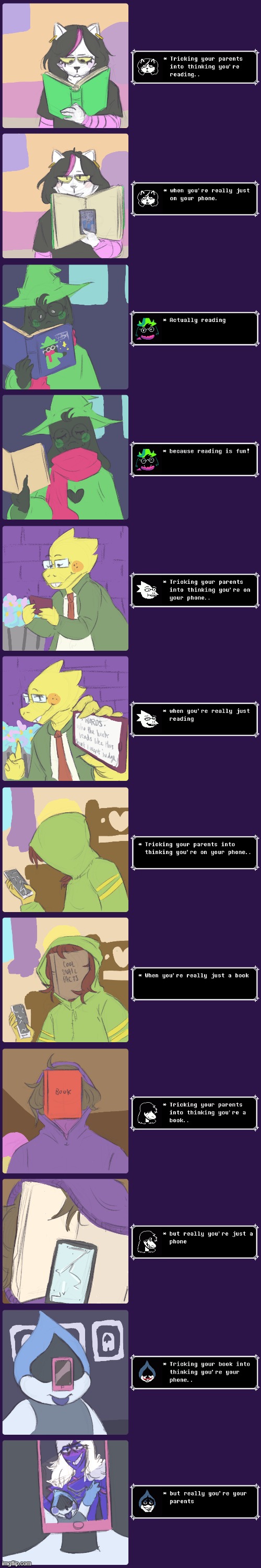 day 60 of posting deltarune comics | image tagged in this gonna blow up like the day 5 one | made w/ Imgflip meme maker