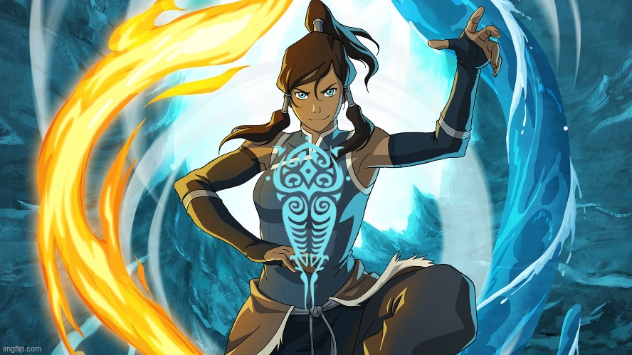 Avatar Korra | image tagged in the legend of korra,avatar korra,raava | made w/ Imgflip meme maker