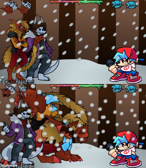 Snowfall and Snowfire(Repost from Discord) | made w/ Imgflip meme maker