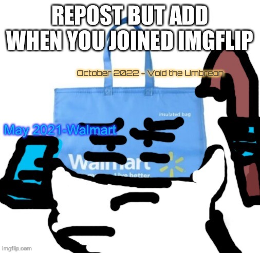 October 2022 - Void the Umbreon | made w/ Imgflip meme maker