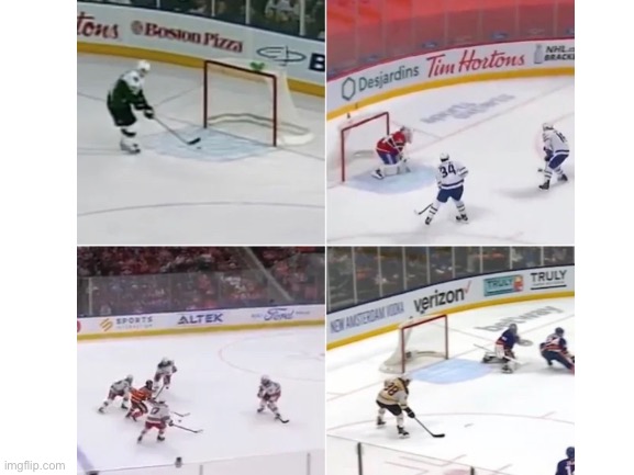 Only one of these were goals, can you guess which one? | image tagged in hockey | made w/ Imgflip meme maker