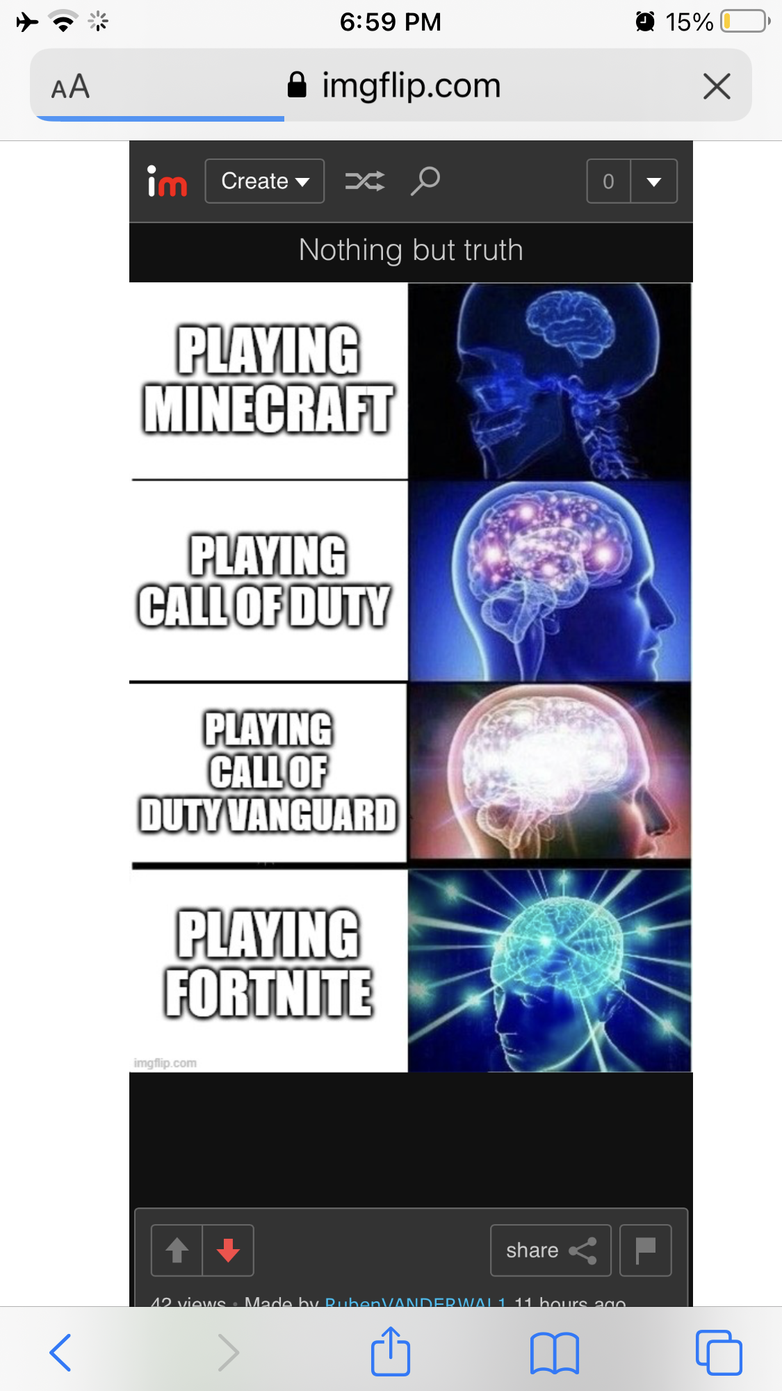 High Quality The worst memer Blank Meme Template