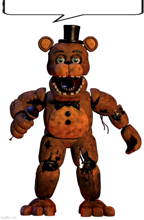 Withered Freddy  Freddy fazbear, Fnaf, Freddy