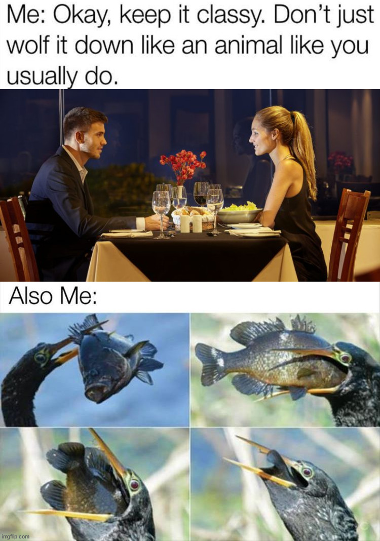 Awkward dating | image tagged in dinner date,social anxiety,eating,awkward | made w/ Imgflip meme maker