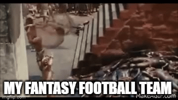 fantasy football loser meme