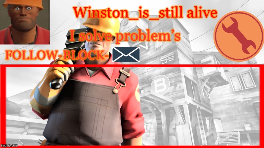 Winston’s Engineer Temp Blank Meme Template