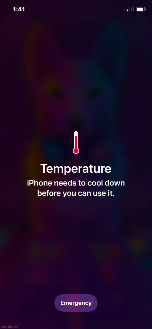 Bruh my phone overheated for no reason it’s not even hot outside | made w/ Imgflip meme maker