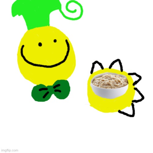 Iggy gives you oatmeal. Do you except? (Copypasta in comments) | image tagged in memes,blank transparent square | made w/ Imgflip meme maker