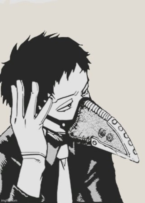 overhaul annoyed face | image tagged in overhaul annoyed face | made w/ Imgflip meme maker