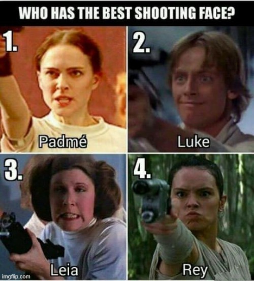 We All Know the Correct Answer | image tagged in leia | made w/ Imgflip meme maker