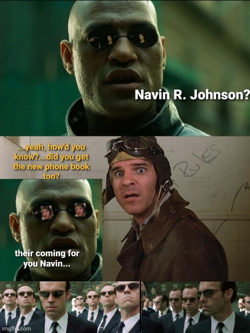 The Jerk is the one | image tagged in matrix morpheus | made w/ Imgflip meme maker