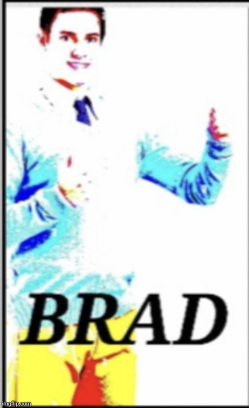 Brad Approved | image tagged in brad approved | made w/ Imgflip meme maker