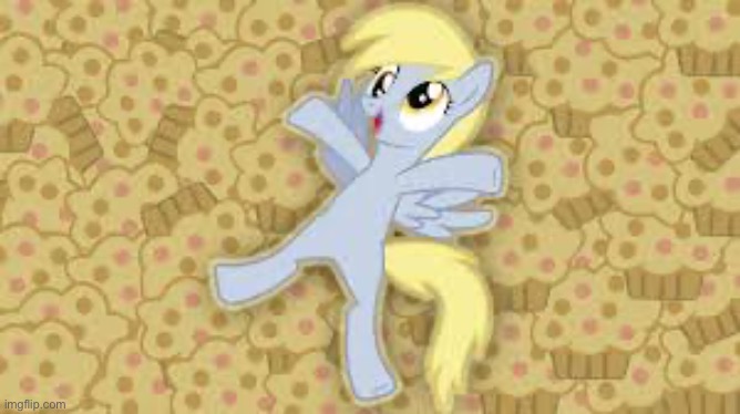 derpy in muffin heaven | image tagged in derpy in muffin heaven | made w/ Imgflip meme maker