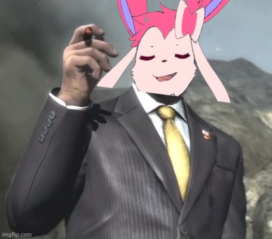 Senator sylveon. | image tagged in senator sylveon | made w/ Imgflip meme maker