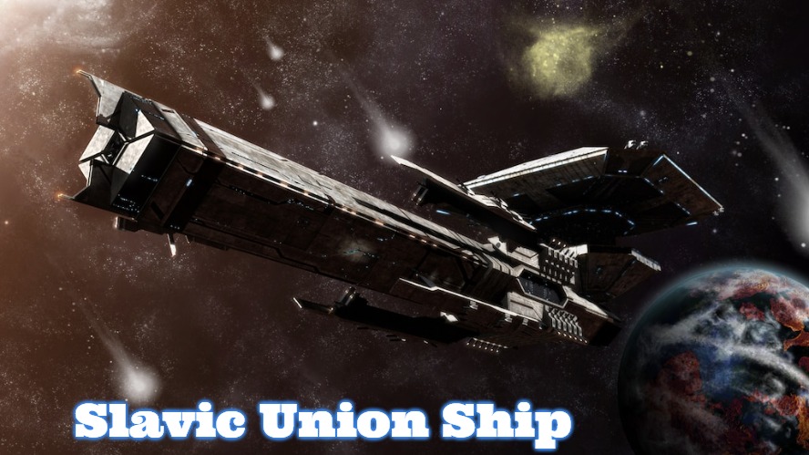 Ragnarov Titan + Star Base | Slavic Union Ship | image tagged in ragnarov titan star base,slavic | made w/ Imgflip meme maker