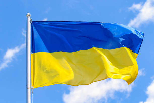 Ukrainian Flag Blank Meme Template