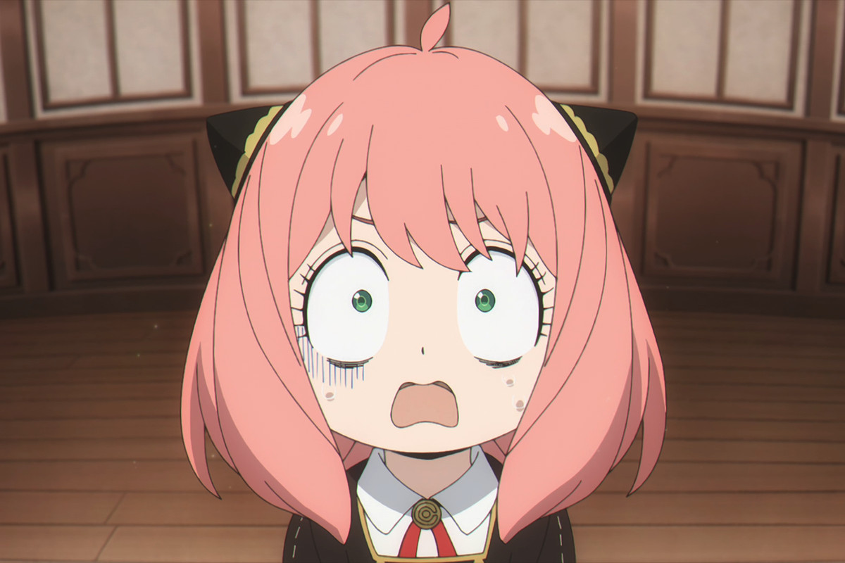 High Quality Anya shocked Blank Meme Template