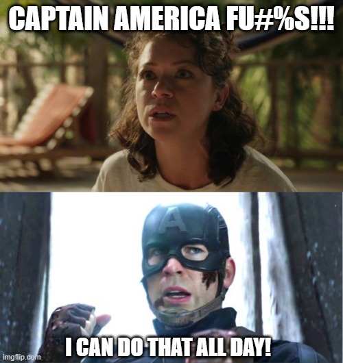Bet | CAPTAIN AMERICA FU#%S!!! I CAN DO THAT ALL DAY! | image tagged in she-hulk,i can do this all day | made w/ Imgflip meme maker