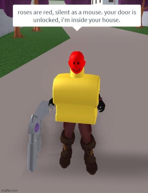 roblox has the best/cursed memes | image tagged in im werid | made w/ Imgflip meme maker