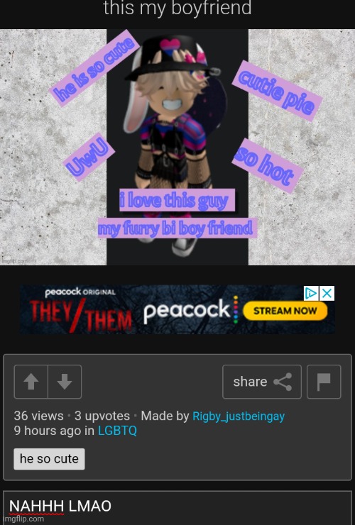 gotta go back in some of his posts | made w/ Imgflip meme maker
