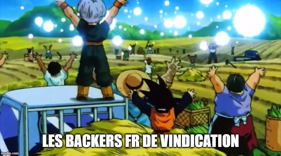 LES BACKERS FR DE VINDICATION | made w/ Imgflip meme maker