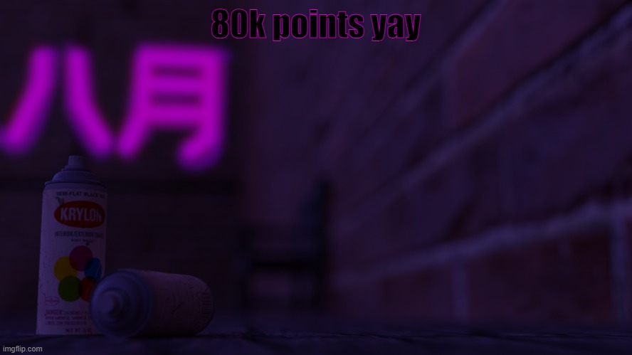 new profile icon | 80k points yay | image tagged in 0cto 2,milestones | made w/ Imgflip meme maker