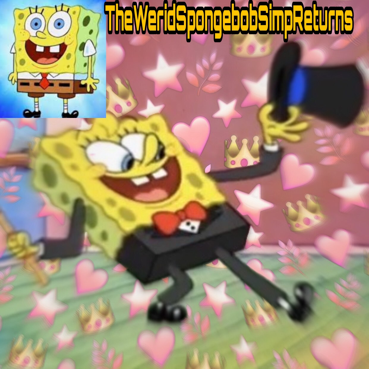 High Quality TheWeridSpongebobSimpReturns Announcement Template Blank Meme Template