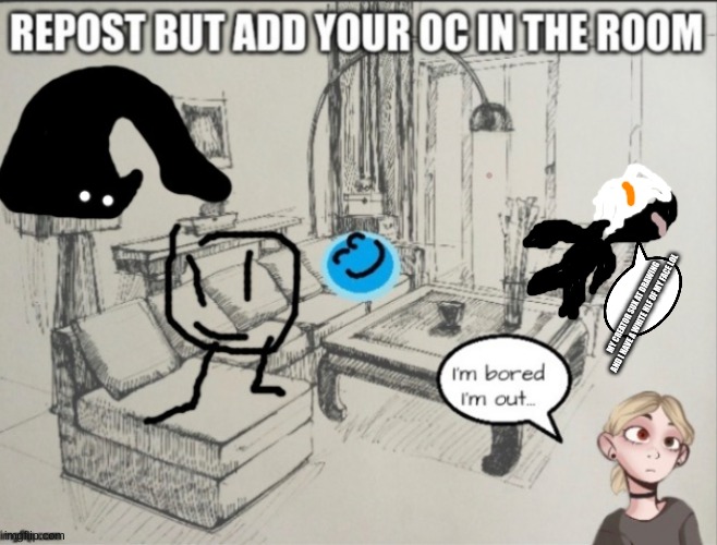 god i suck at drawing... | MY CREATOR SUX AT DRAWING AND I HAVE A WHITE HLF OF MY FACE LOL | made w/ Imgflip meme maker