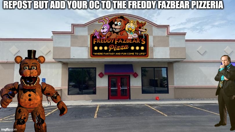 myself since i don't have an oc | image tagged in fnaf,five nights at freddys,five nights at freddy's | made w/ Imgflip meme maker