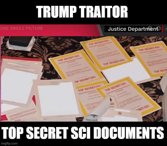 Trump is a Russian Spy - Lock Him Up for Espionage |  TRUMP TRAITOR; TOP SECRET SCI DOCUMENTS | image tagged in trump spy,lock him up,traitor,treason | made w/ Imgflip meme maker