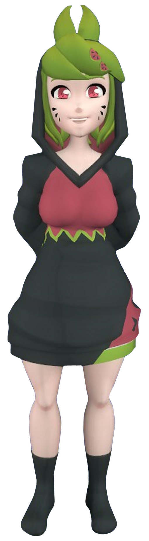 Melony 2 (Human Form) Blank Meme Template