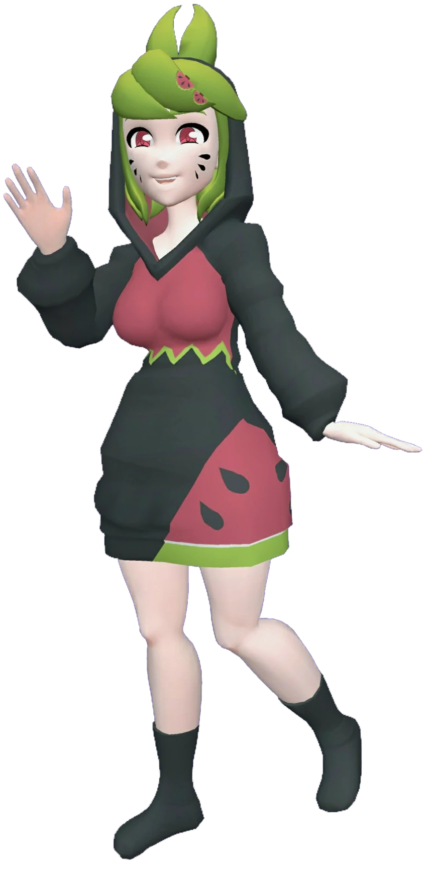 Melony 4 (Human Form) Blank Meme Template