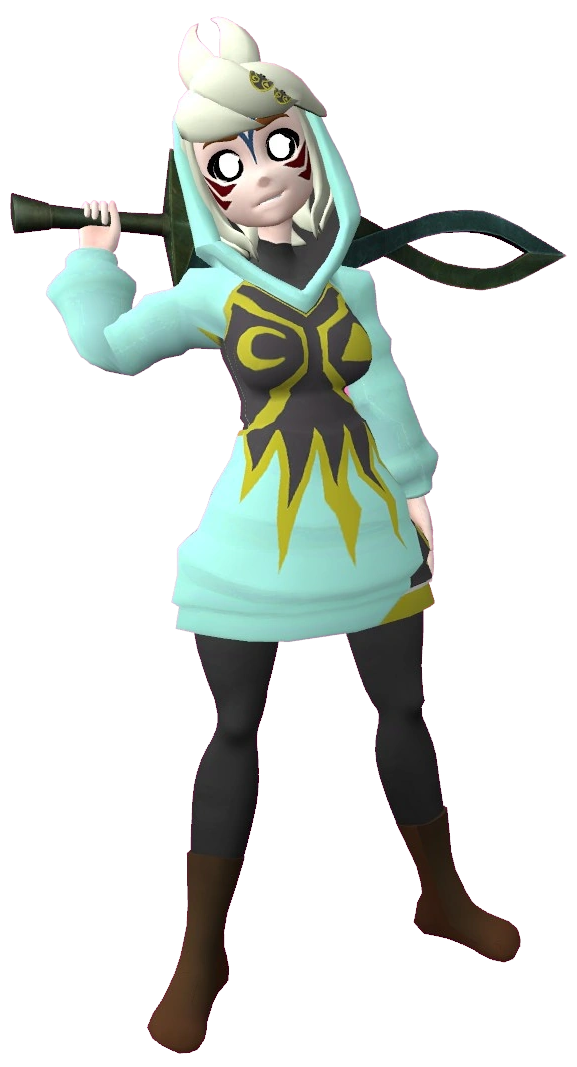Melony 5 (Human Form) Blank Meme Template