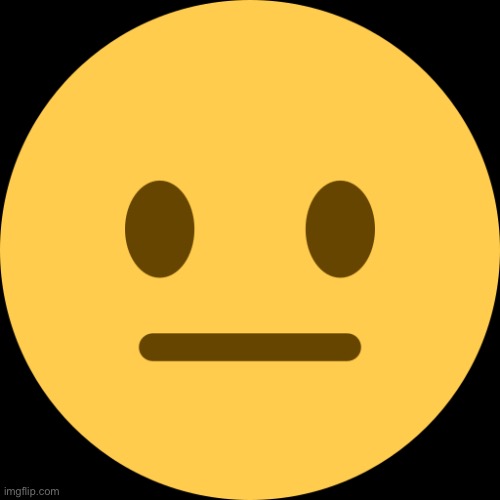 Neutral Emoji Blank Template - Imgflip