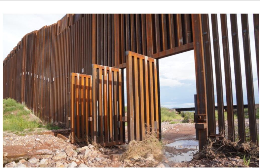 Border Wall Gates Blank Meme Template