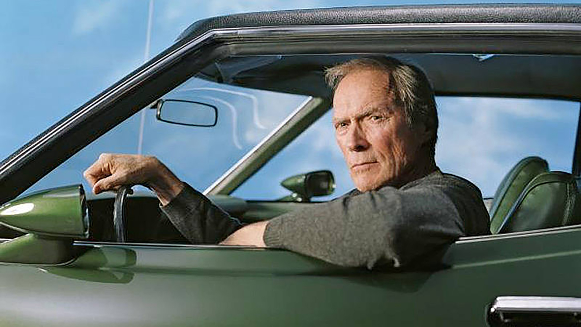 Clint Eastwood Driving Blank Meme Template