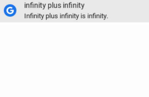 High Quality Infinity Plus Infinity Is Infinity Blank Meme Template