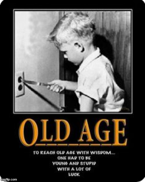 To Reach Old Age... | image tagged in memes,fun | made w/ Imgflip meme maker