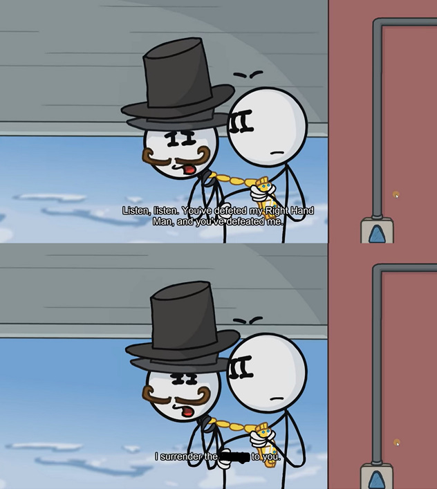 High Quality i surrender to you meme Blank Meme Template