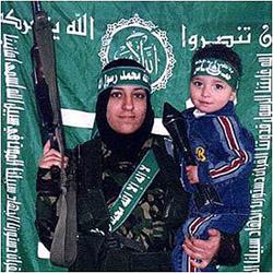 Palestinian mother suicide terrorist baby Blank Meme Template