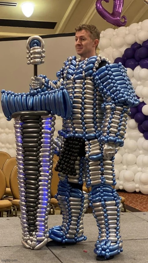 Balloon Bouncer, Cloud City peacekeeper | made w/ Imgflip meme maker