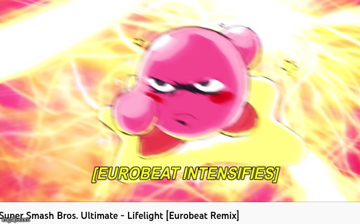 I found perfection | image tagged in kirby,anime | made w/ Imgflip meme maker