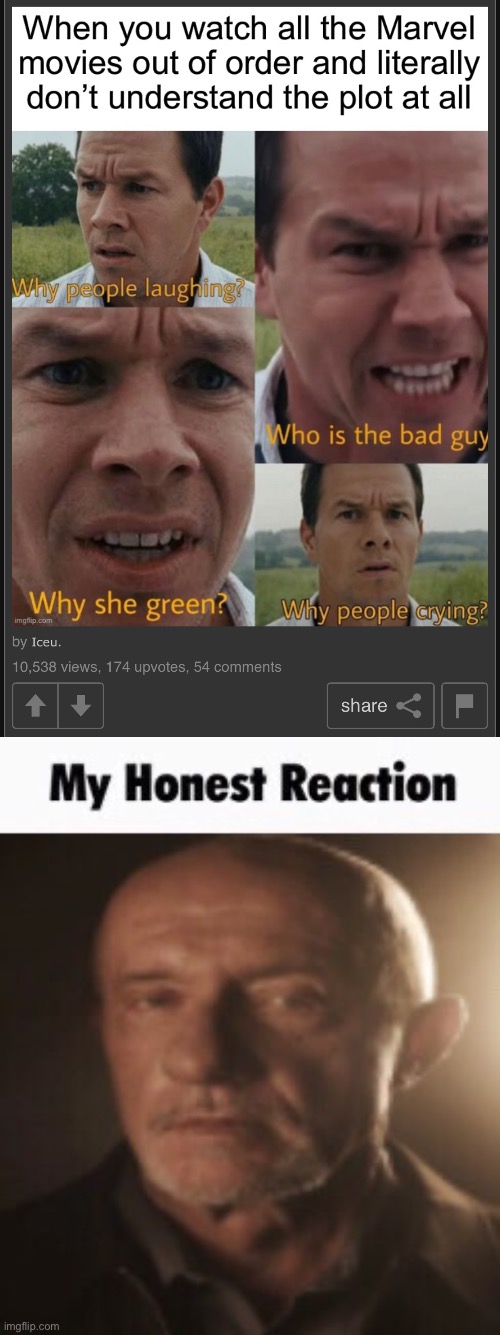 image tagged in my honest reaction | made w/ Imgflip meme maker